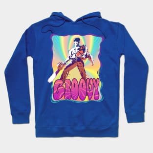 Evil Dead Ash Williams Groovy Hoodie